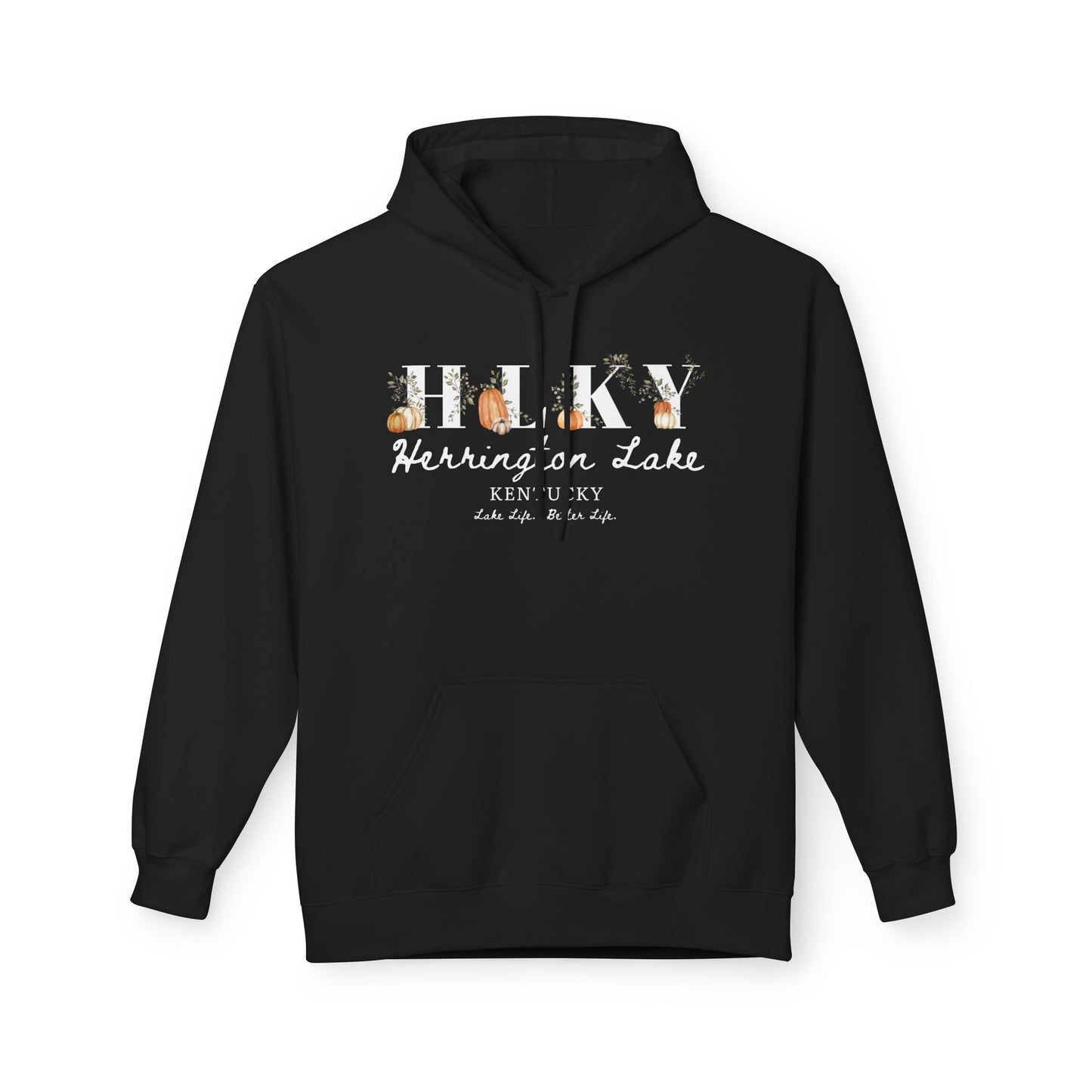 Fall Pumpkin HLKY Collection Unisex Midweight Softstyle Fleece Hoodie