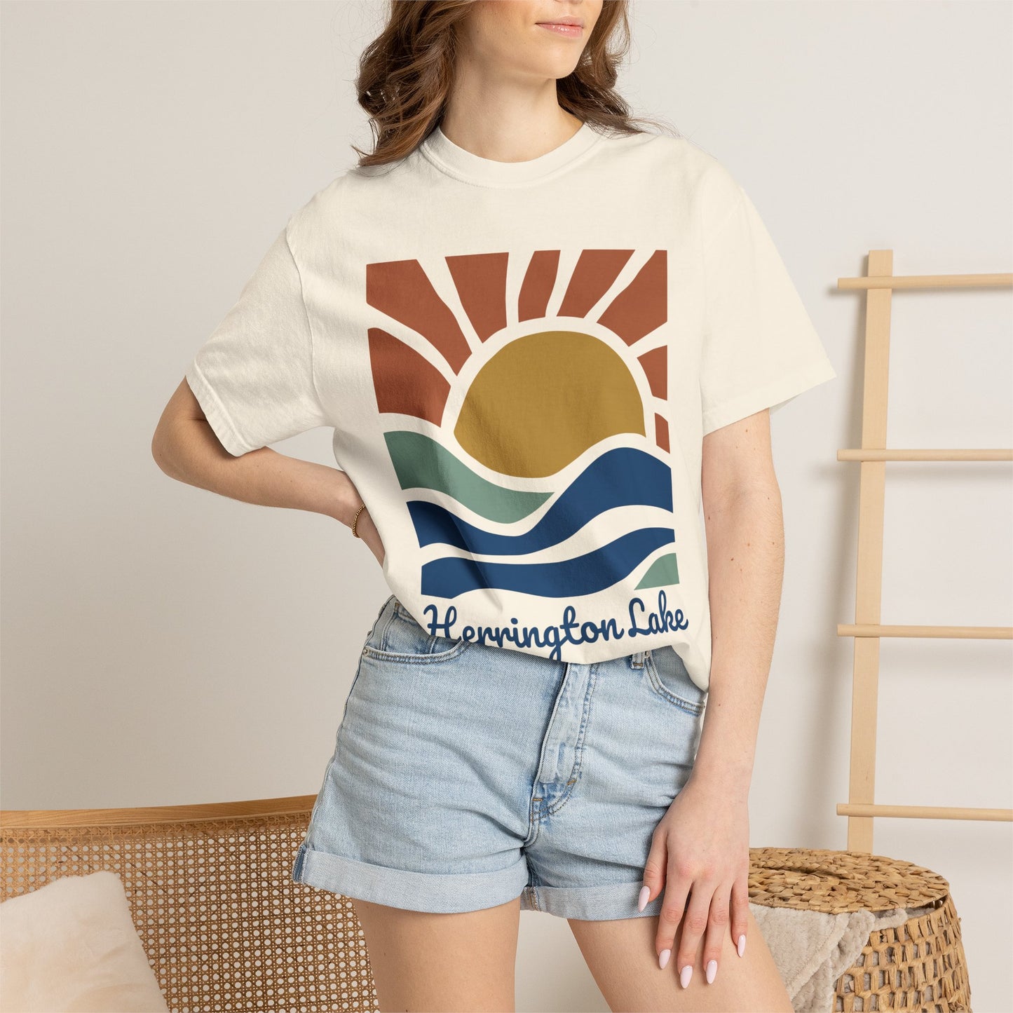 "Sunset Serenity" Premium Garment-Dyed Comfort Colors TShirt
