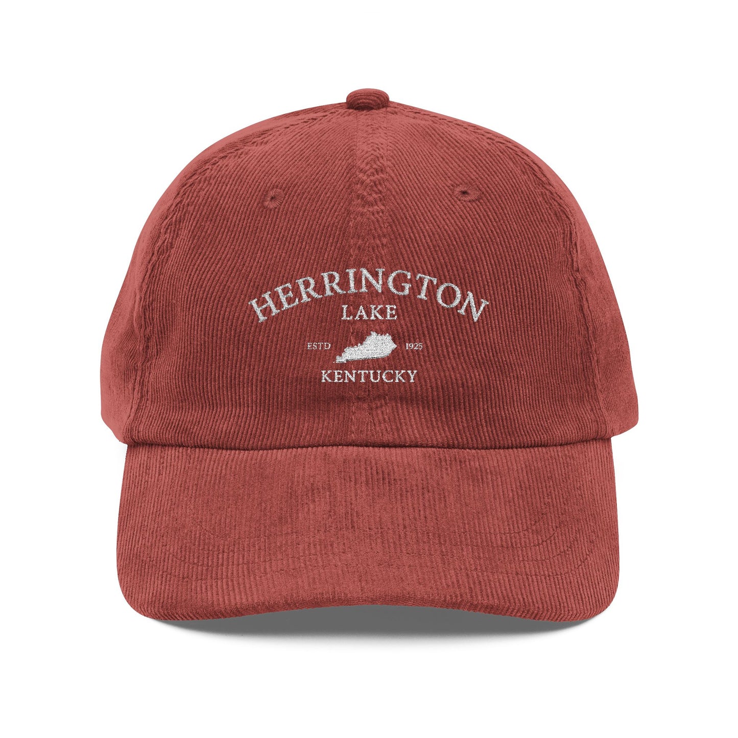 Embroidered Simply Herrington Collection Vintage Corduroy Cap