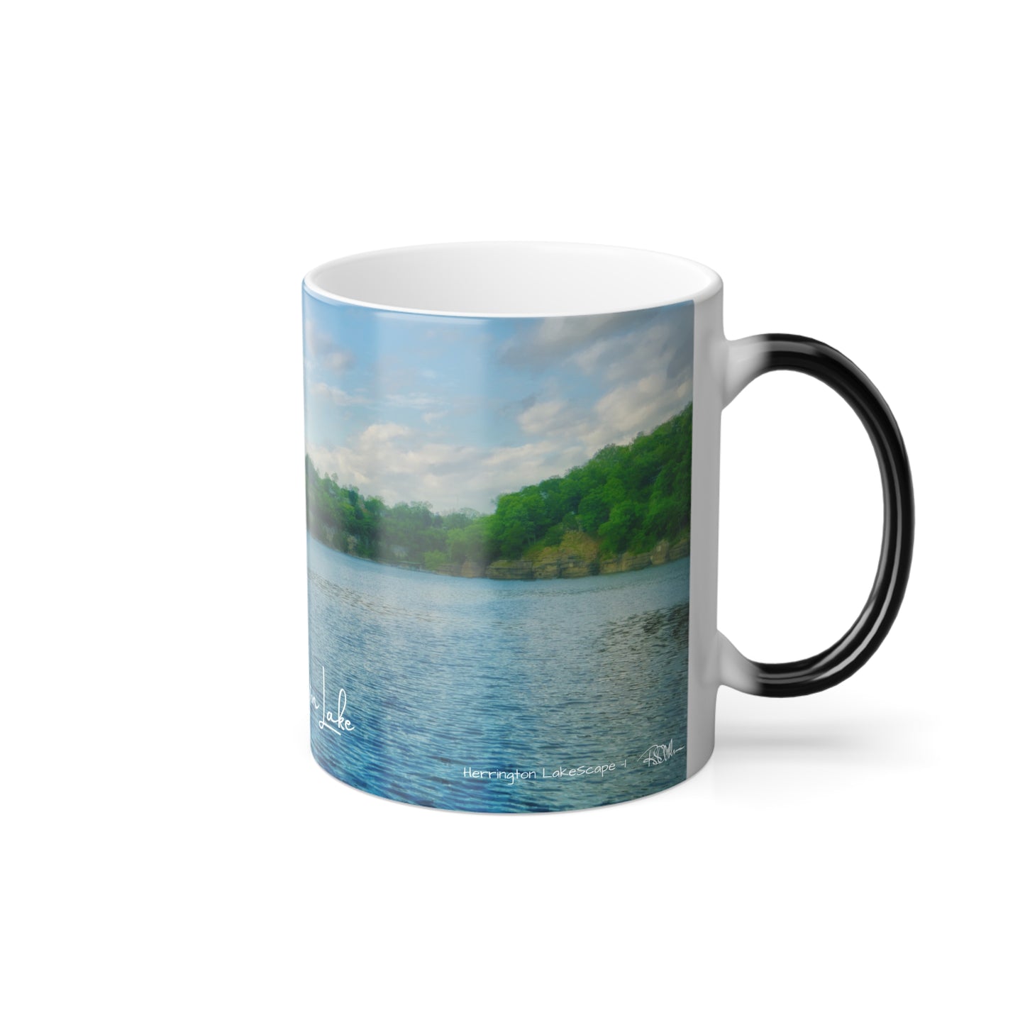 "Herrington LakeScape-1" Color Morphing Mug, 11oz