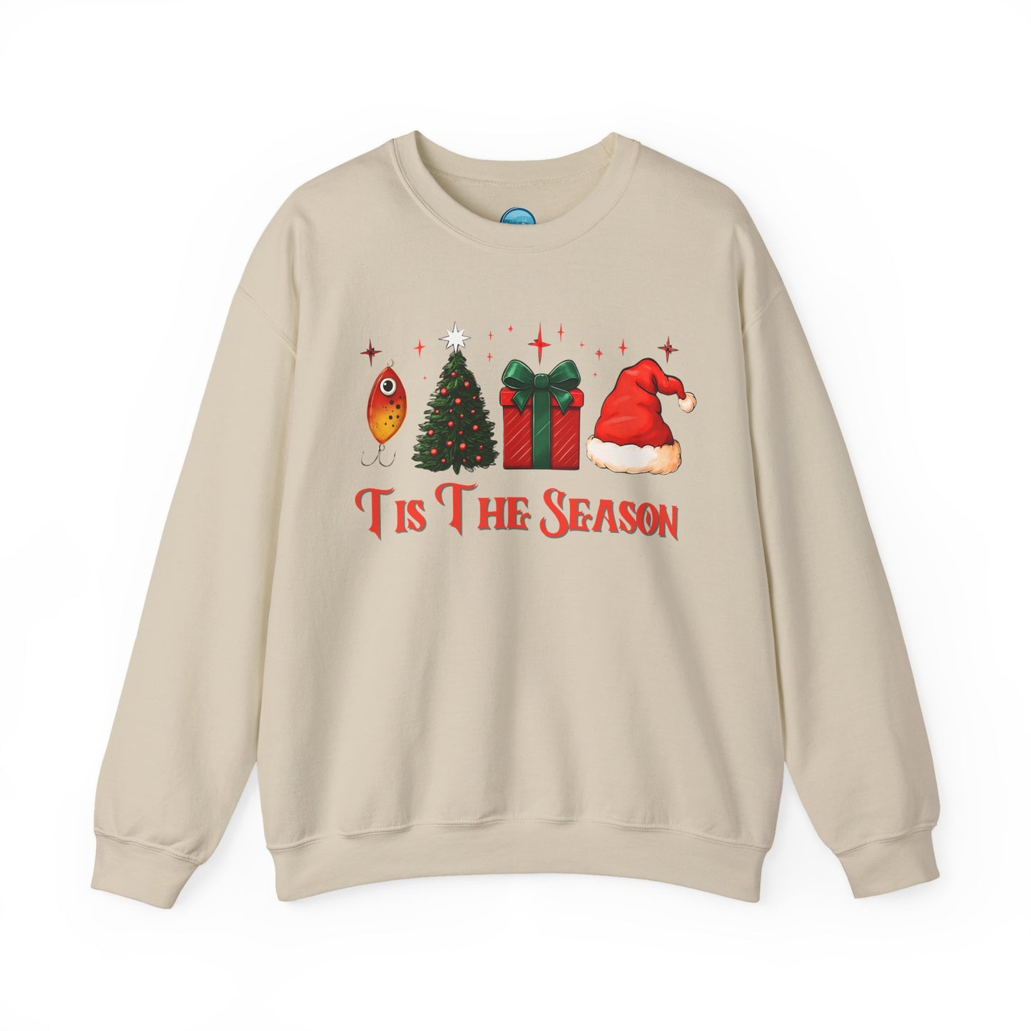 Angler's Christmas Unisex Heavy Blend™ Crewneck Sweatshirt
