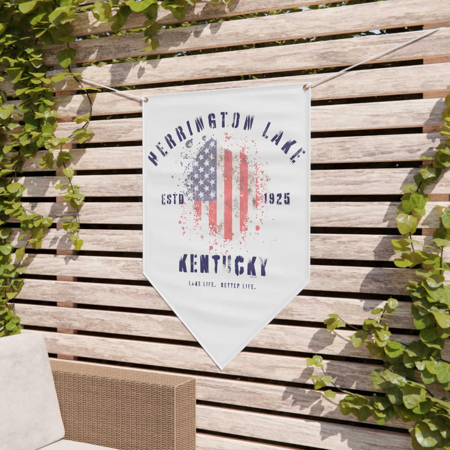 Herrington Lake Patriots Collection Pennant Banner