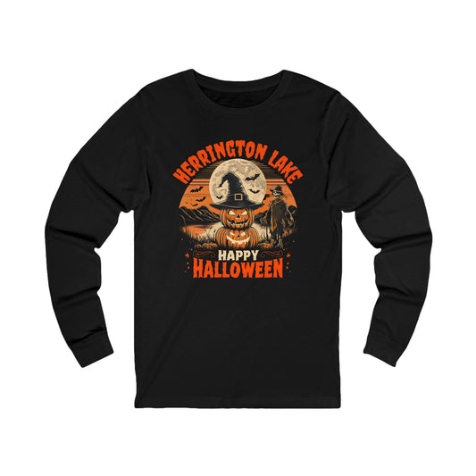 Herrington Lake Halloween 2025 Collector's Edition Unisex Jersey Long Sleeve Tee