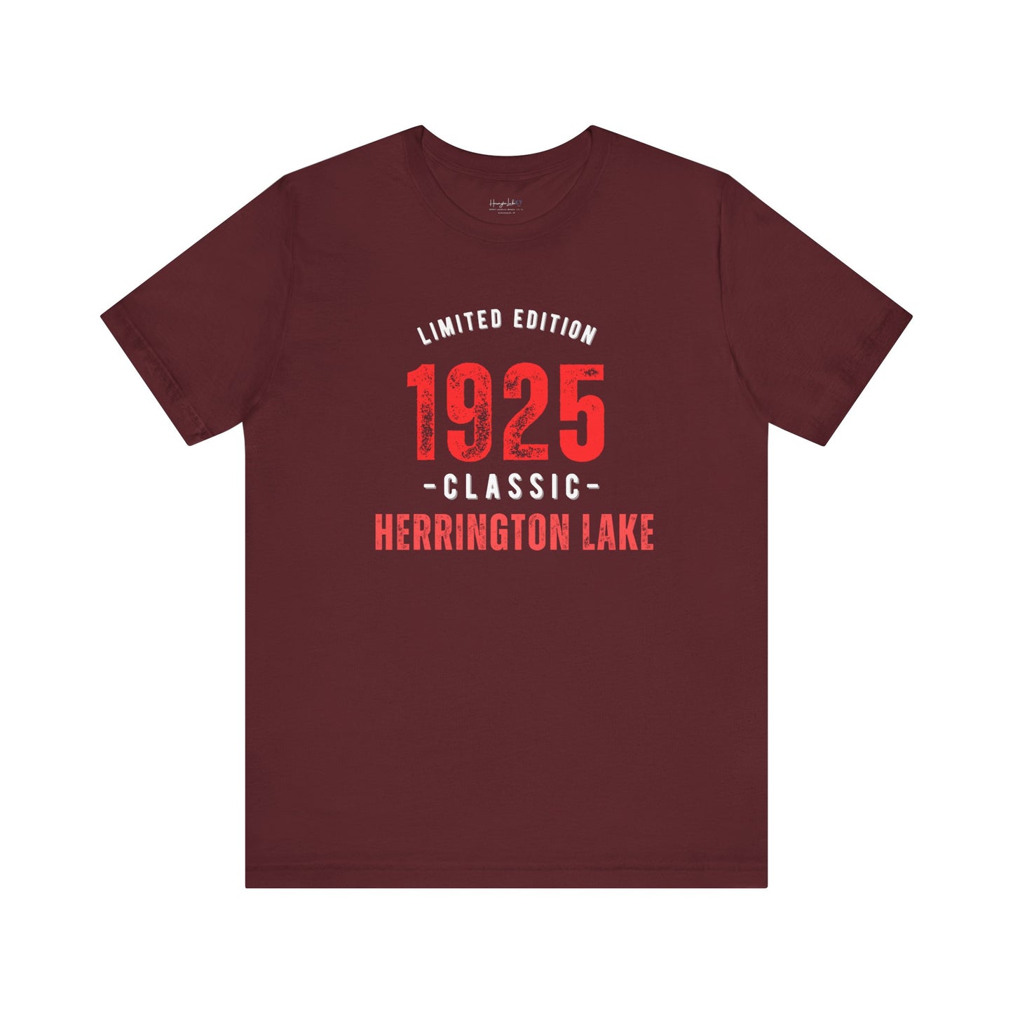 1925 Collection Limited Edition Jersey Knit Cotton Tee (Red Highlight)