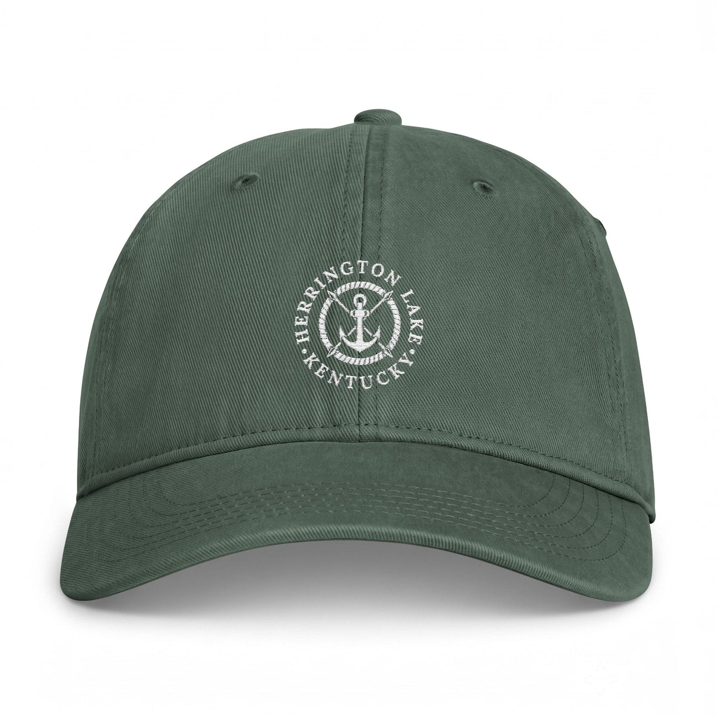 Herrington Lake Nautical Collection Embroidered Coastal Washed Cap