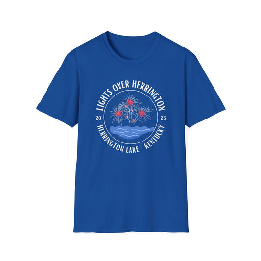 2025 Lights Over Herrington Unisex Softstyle Cotton T-Shirt