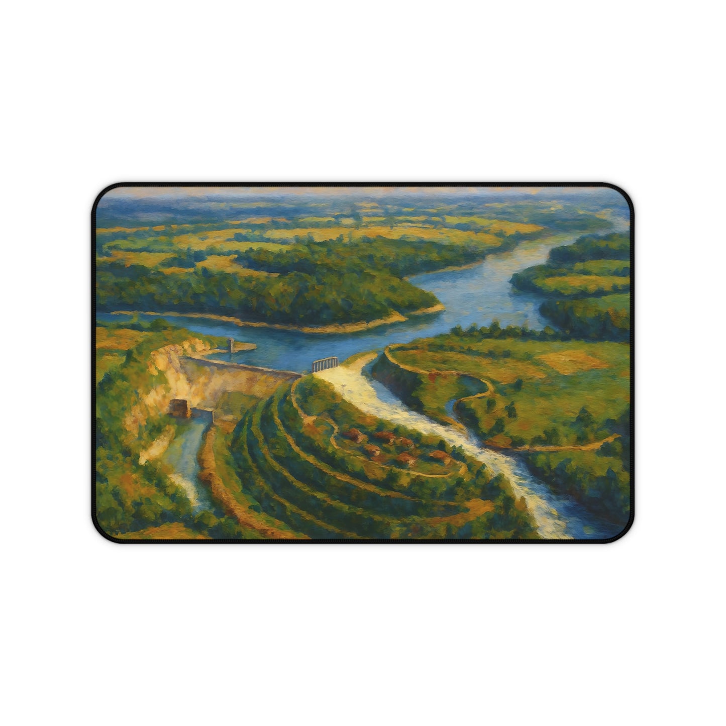 "Dix Dam: A Painter's Perspective" Desk Mat (3 sizes)