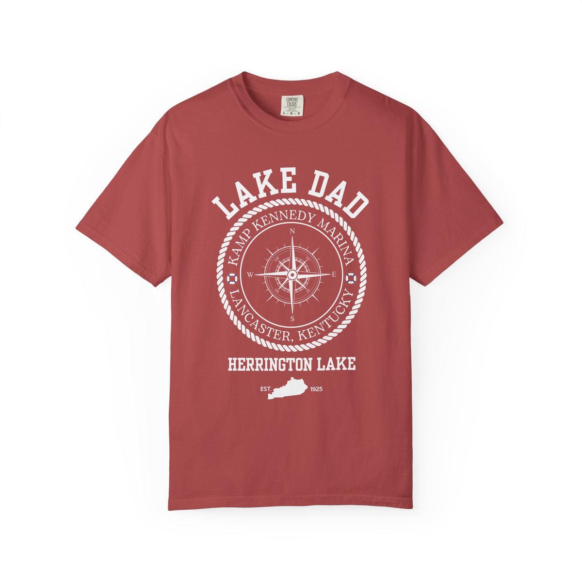 Kamp Kennedy Special - "Lake Dad" Premium Garment-Dyed Comfort Colors TShirt