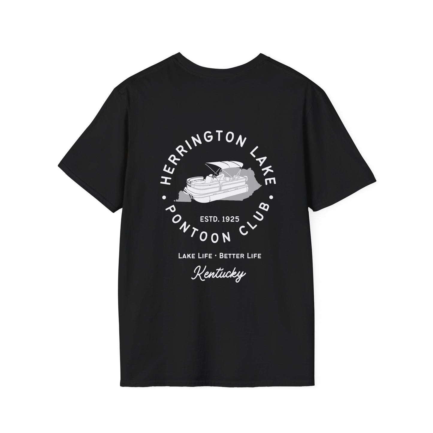 HLKY Pontoon Club Soft Ringspun Cotton Double-Sided Tee