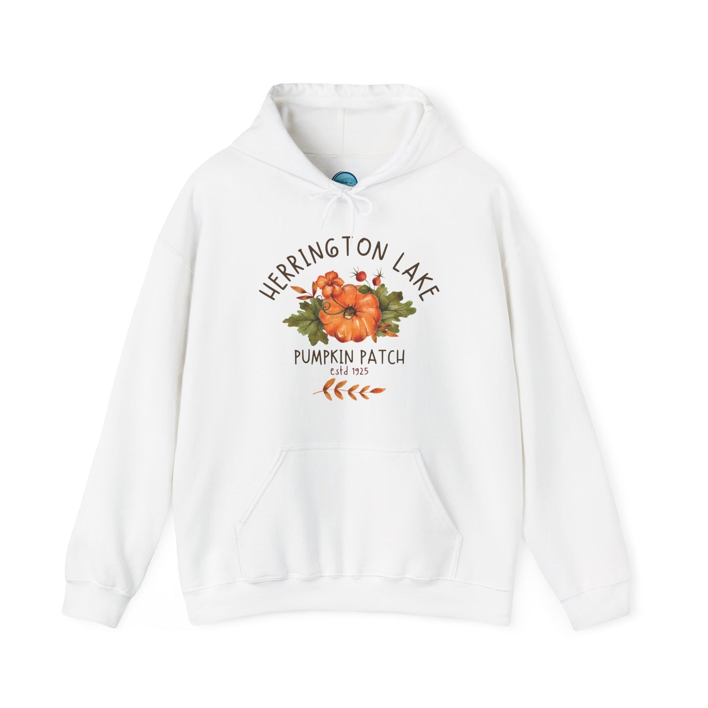 Illustrated Herrington Lake Pumpkin Patch Unisex Heavy Blend™ Hooded Sweatshirt