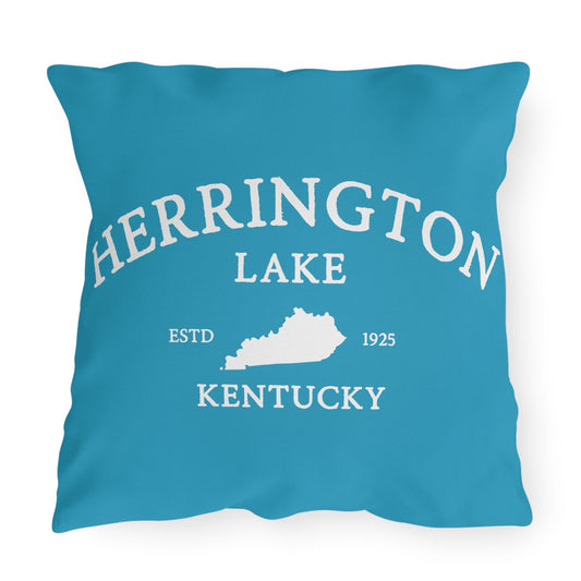 "Simply Herrington" Outdoor Pillows (Turquoise)