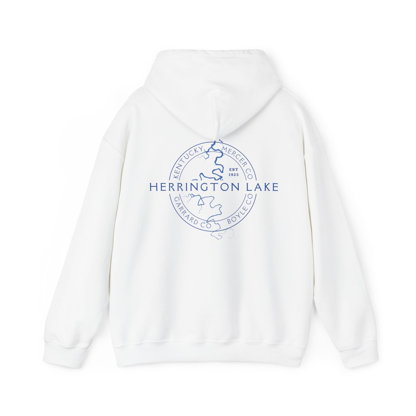 "The Classic" Herrington Lake and County Double-Sided Print Heavy Blend™ Hooded Sweatshirt