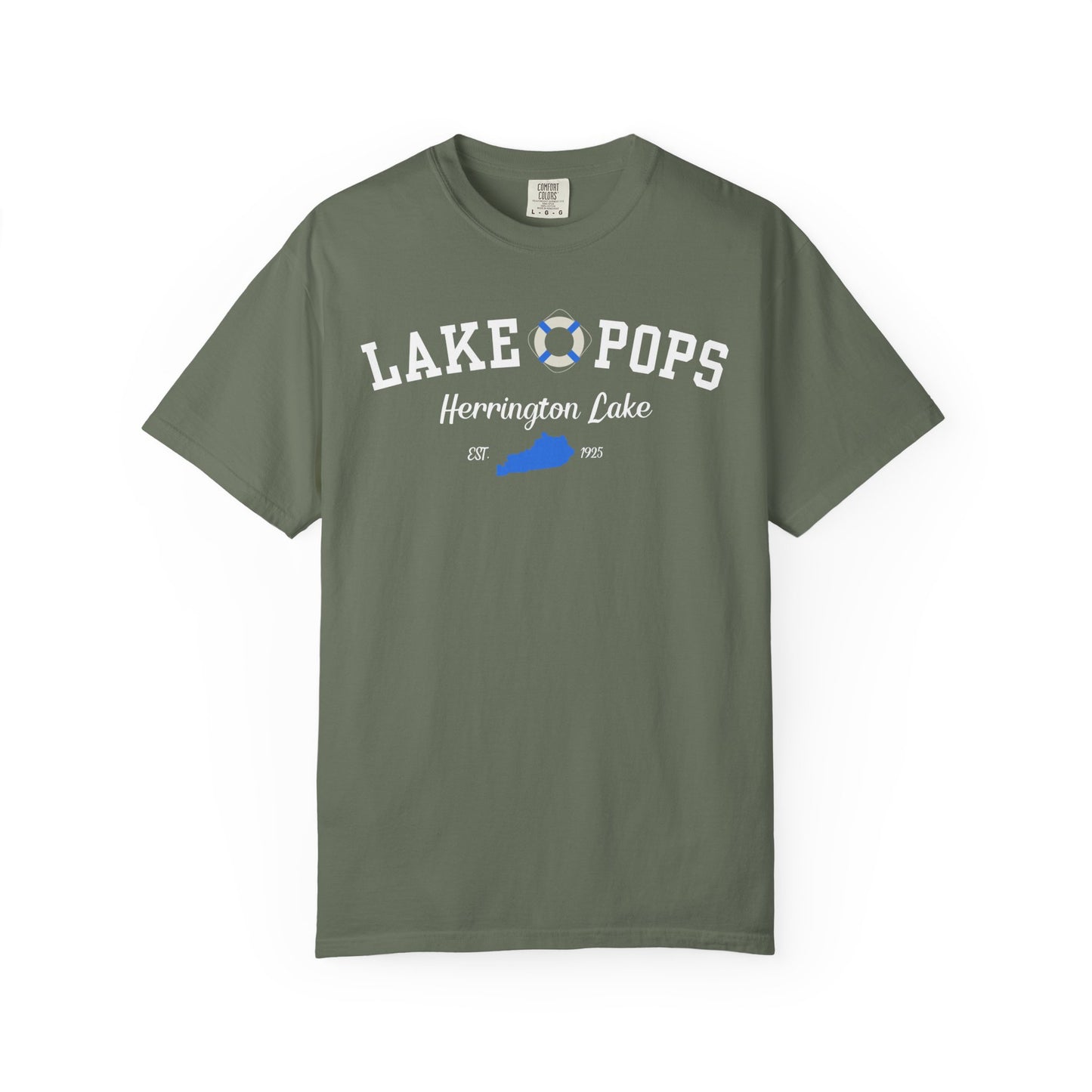 "Lake Pops" Premium Garment-Dyed Comfort Colors TShirt