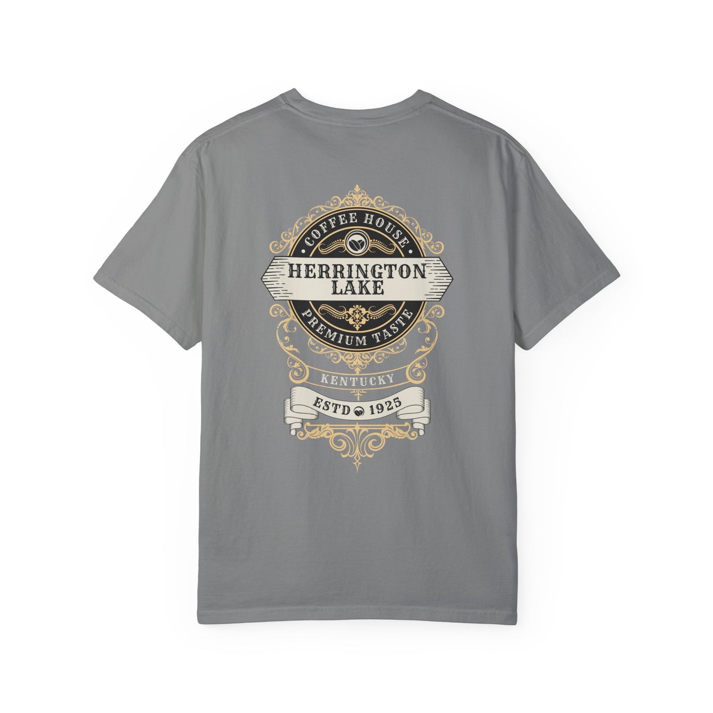 "Premium Taste" Coffee House Collection Double-Sided Premium Garment-Dyed Comfort Colors TShirt