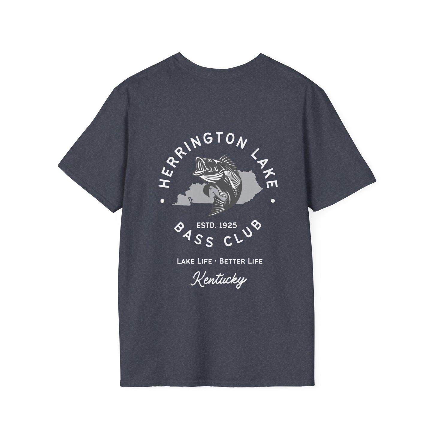 HLKY Bass Club Soft Ringspun Cotton Double-Sided Tee