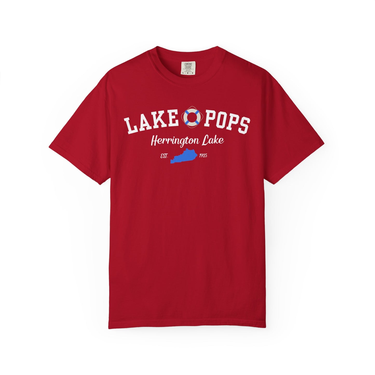 "Lake Pops" Premium Garment-Dyed Comfort Colors TShirt