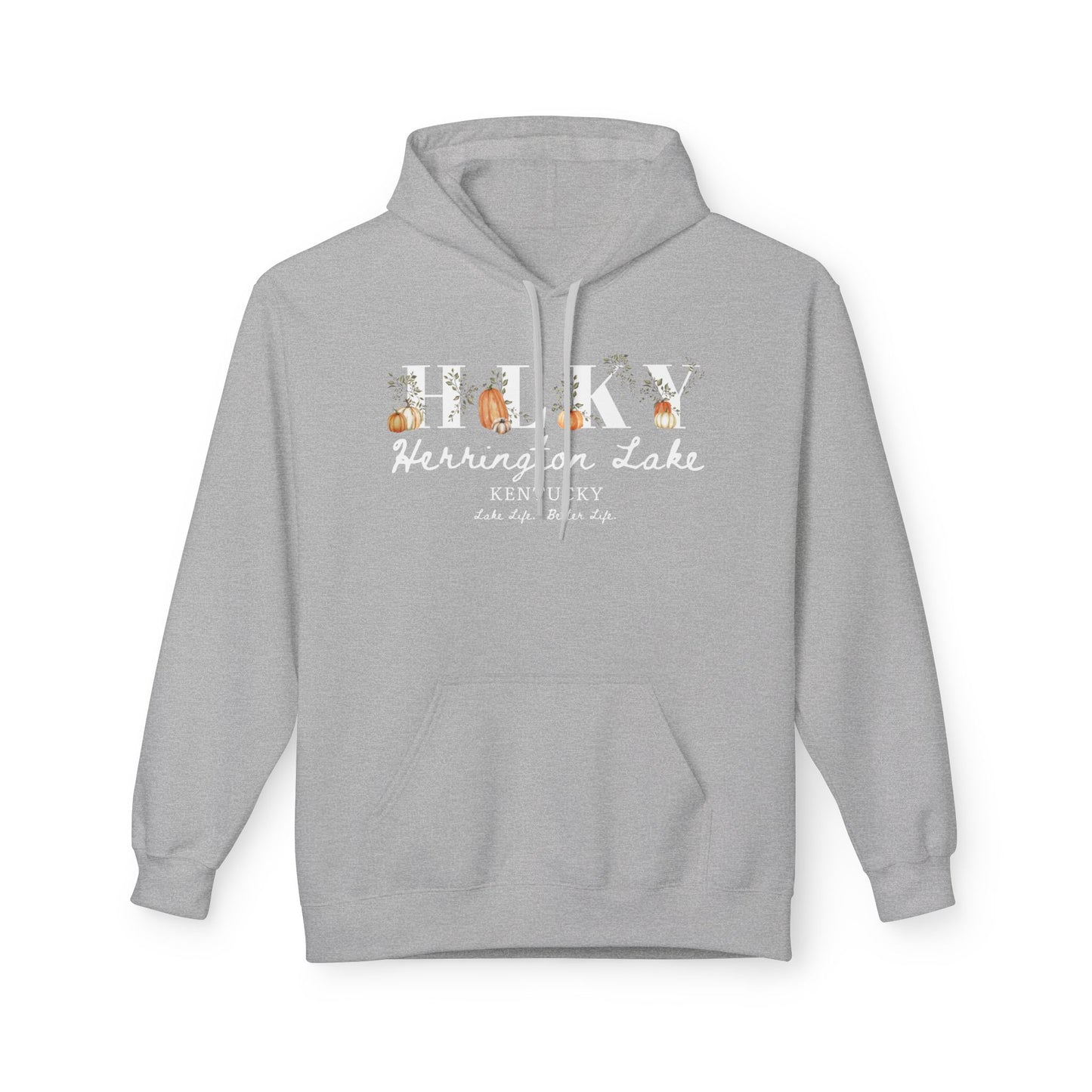 Fall Pumpkin HLKY Collection Unisex Midweight Softstyle Fleece Hoodie