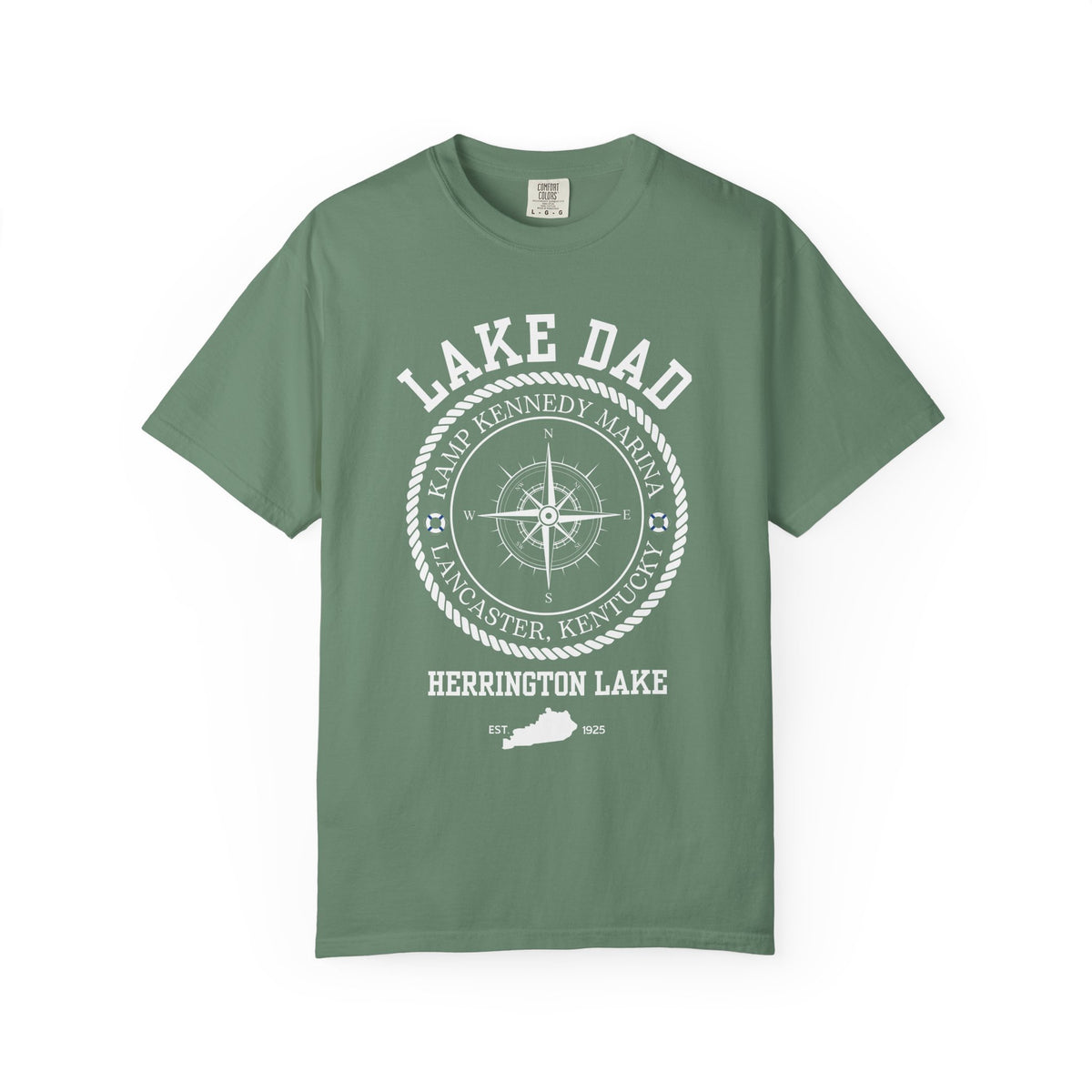 Kamp Kennedy Special - "Lake Dad" Premium Garment-Dyed Comfort Colors TShirt