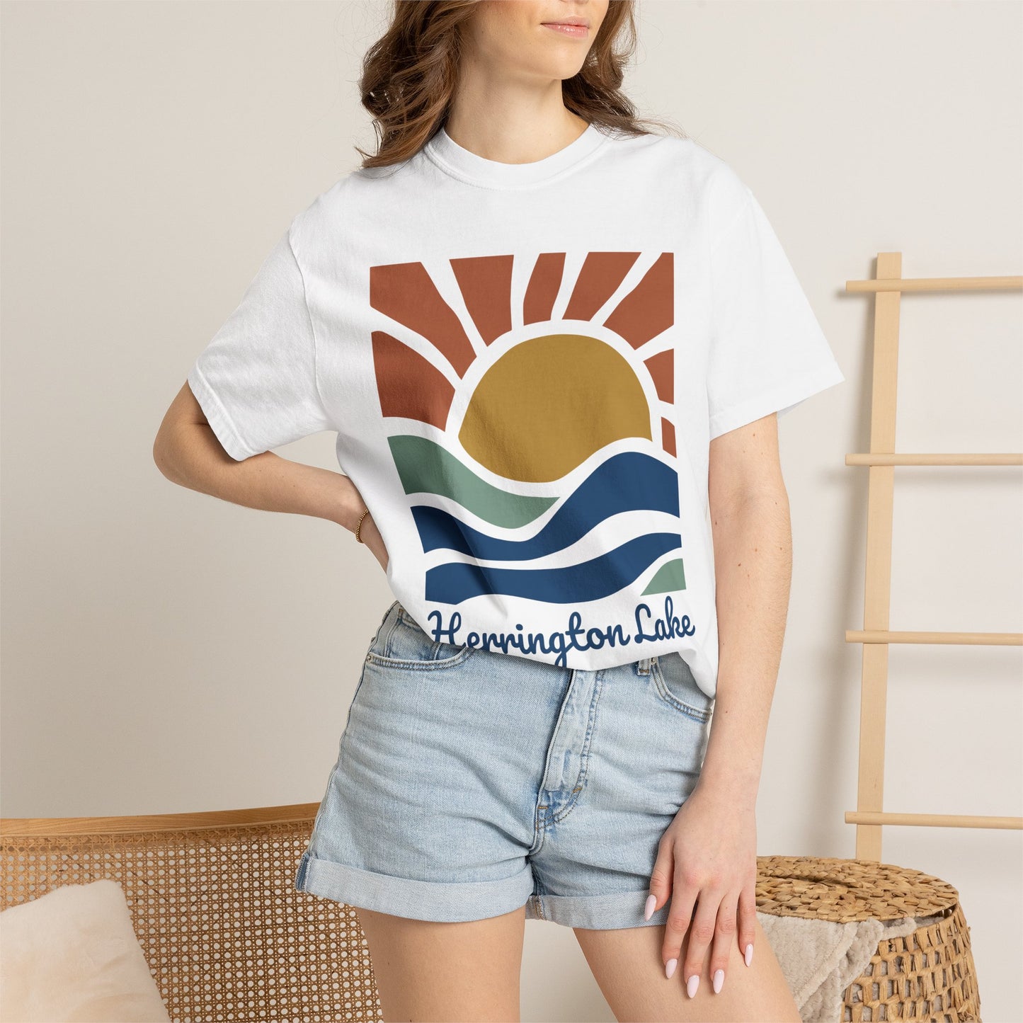 "Sunset Serenity" Premium Garment-Dyed Comfort Colors TShirt