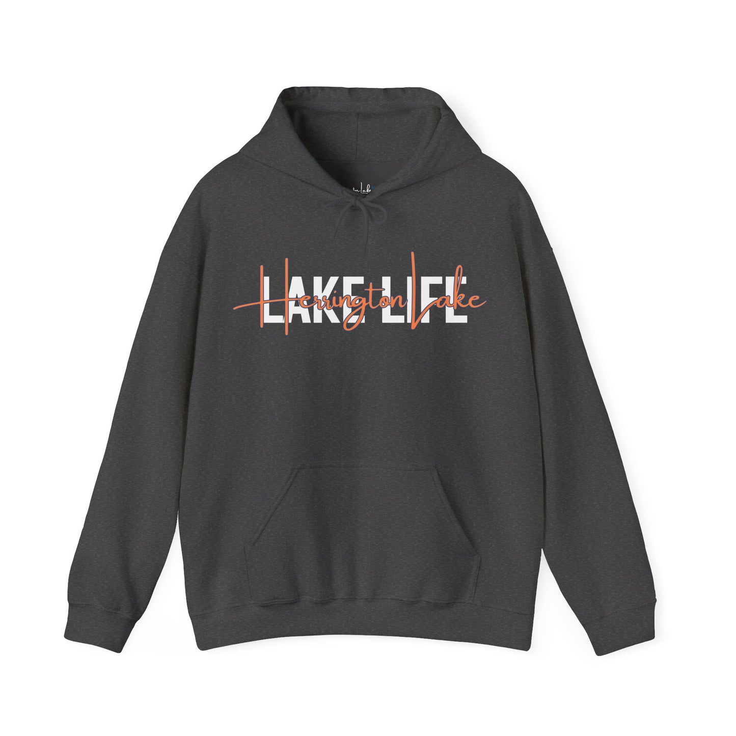 The Herrington Lake Life "Stack" Collection Unisex Heavy Blend™ Hooded Sweatshirt