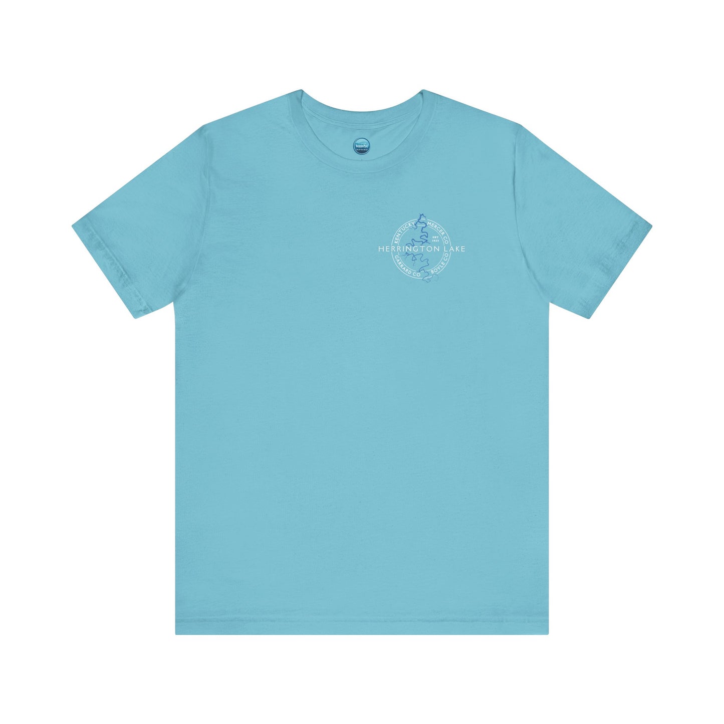 "The Classic" Herrington Lake and County Unisex Jersey Knit Cotton Short Sleeve Tee