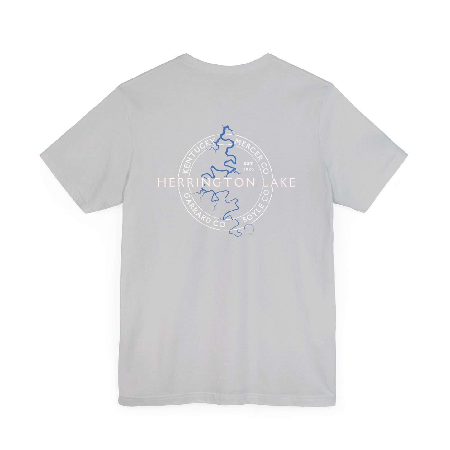 "The Classic" Herrington Lake and County Unisex Jersey Knit Cotton Short Sleeve Tee