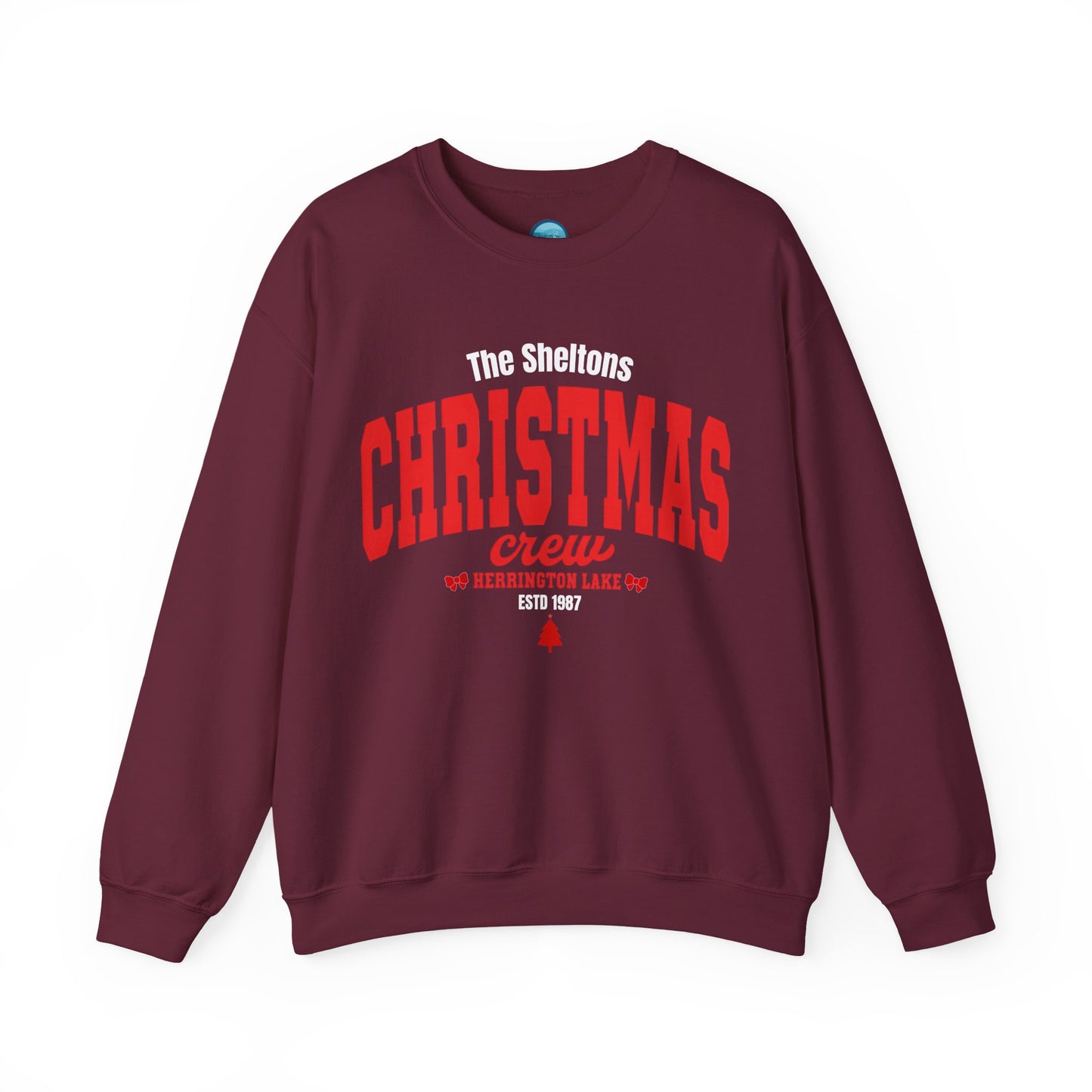 Personlized Custom Herrington Lake Christmas Crew Unisex Heavy Blend™ Crewneck Sweatshirt