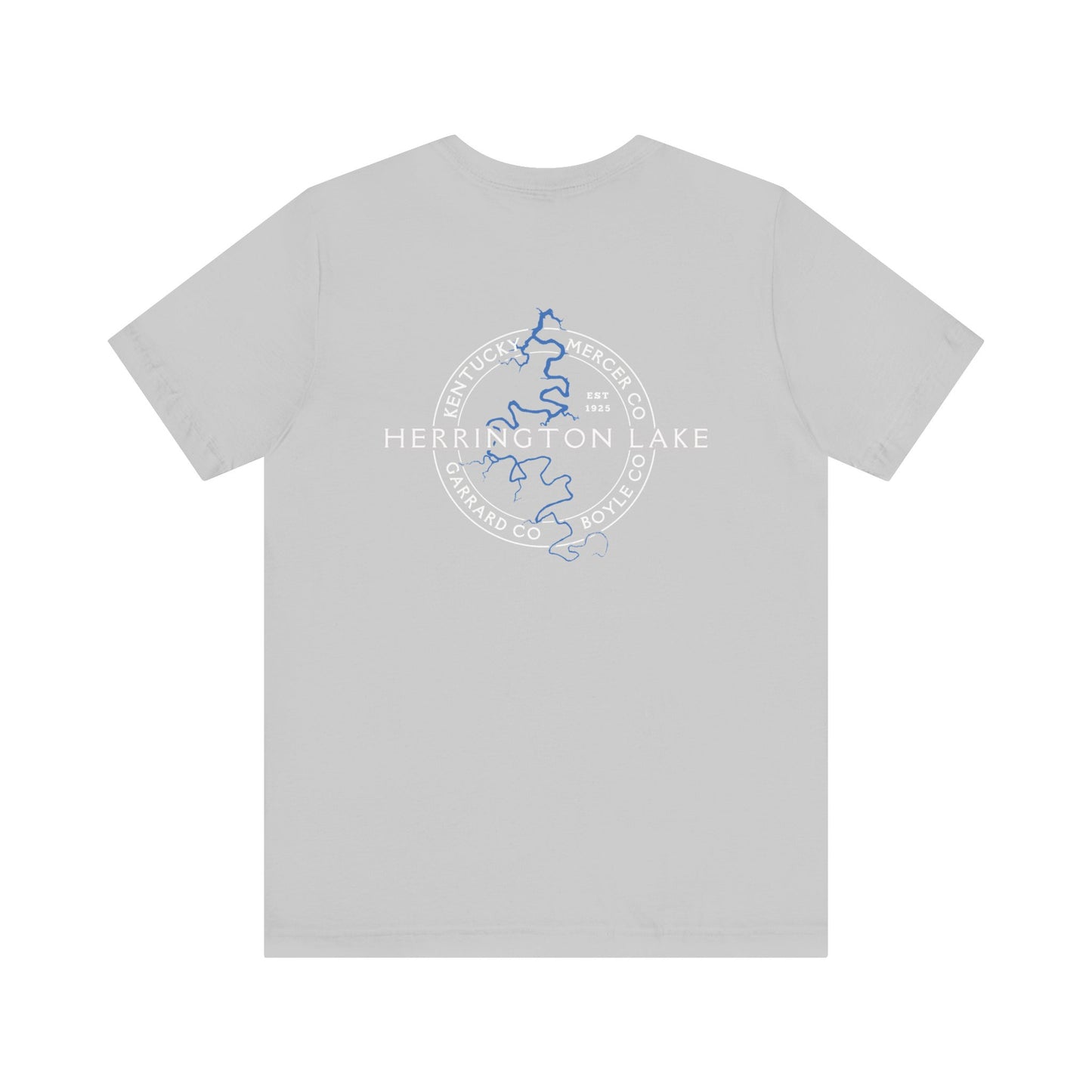 "The Classic" Herrington Lake and County Unisex Jersey Knit Cotton Short Sleeve Tee