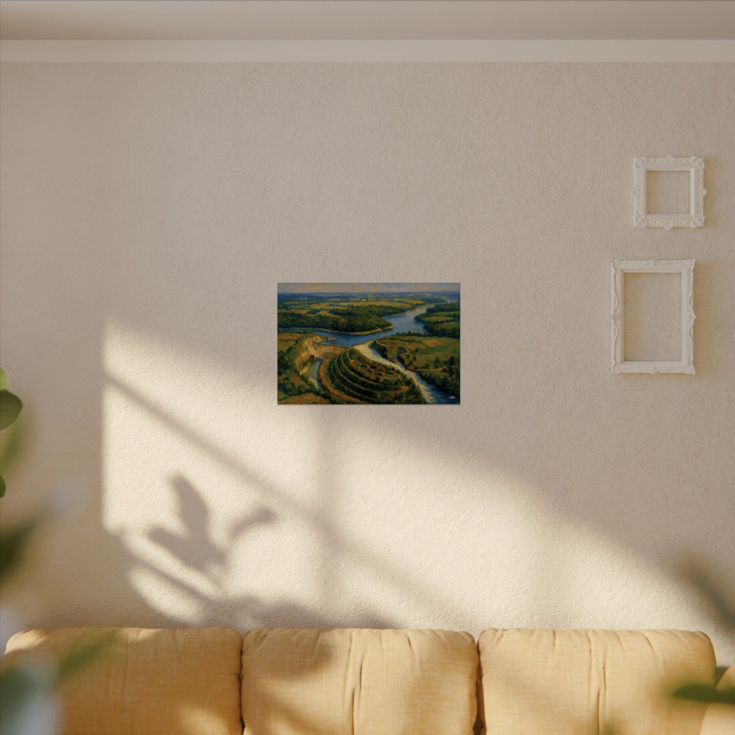 "Dix Dam: A Painter's Perspective" Textured Watercolor Matte Posters (285 gsm watercolor paper)