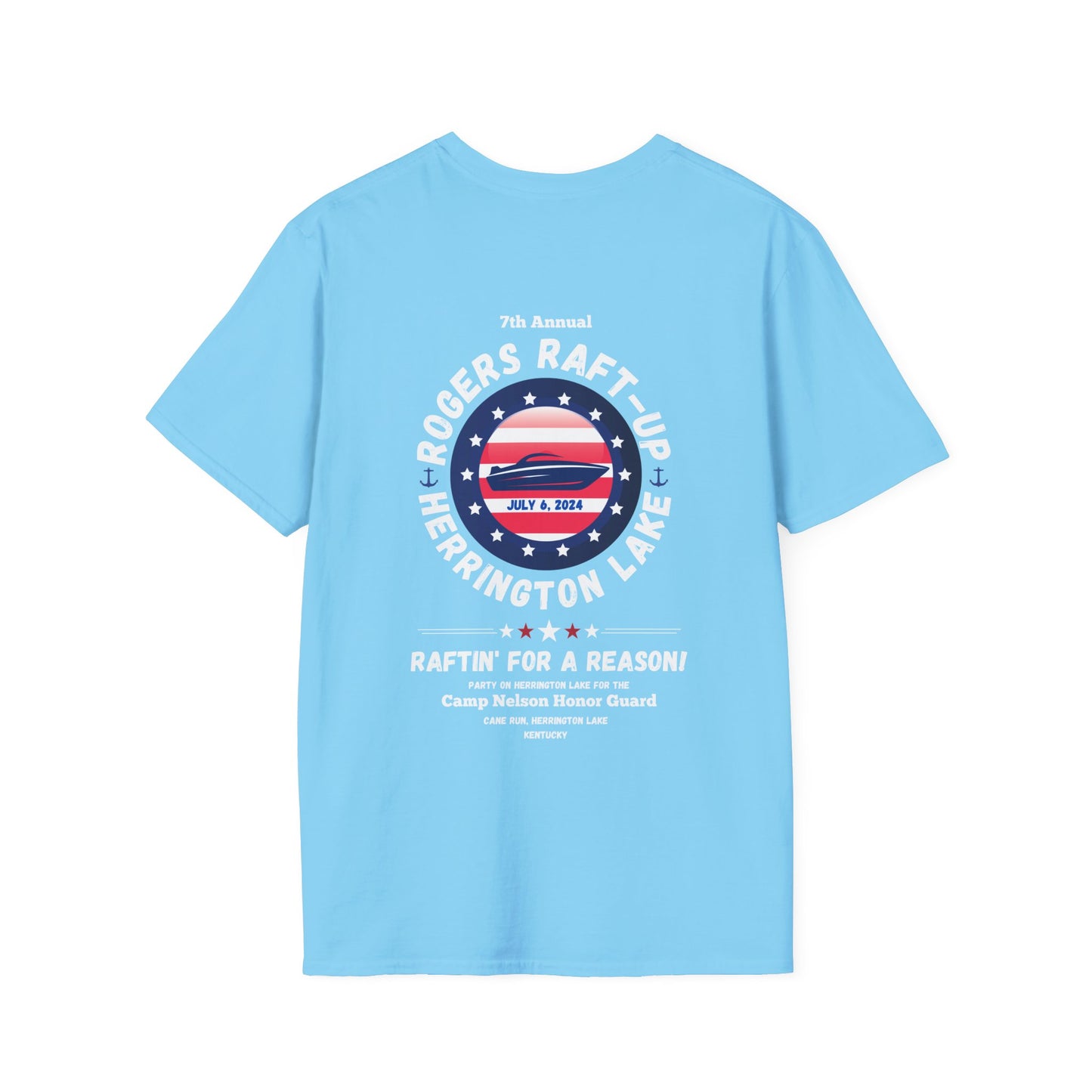 Rogers Raft-Up Ringspun Cotton UNISEX Double-Sided Tee