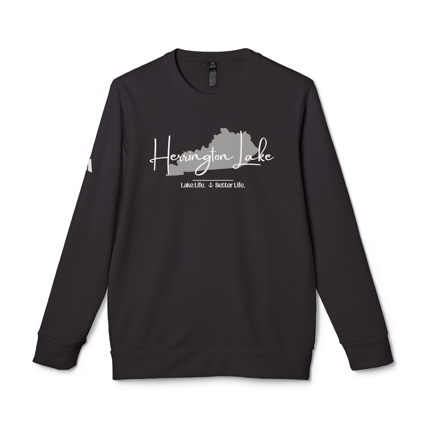 Herrington Lake Signature Collection adidas® Unisex Fleece Crewneck Sweatshirt