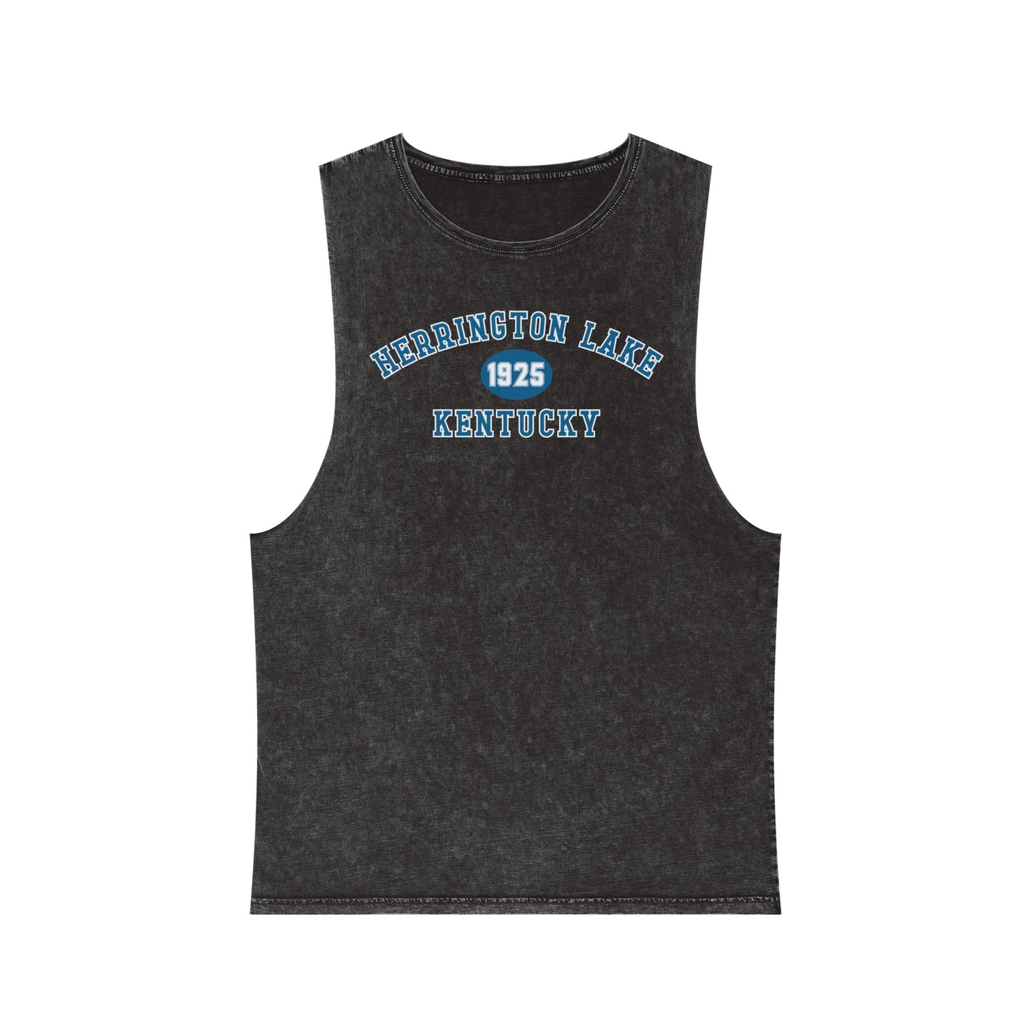 Herrington Lake Collegiate Collection Unisex Stonewash Tank Top