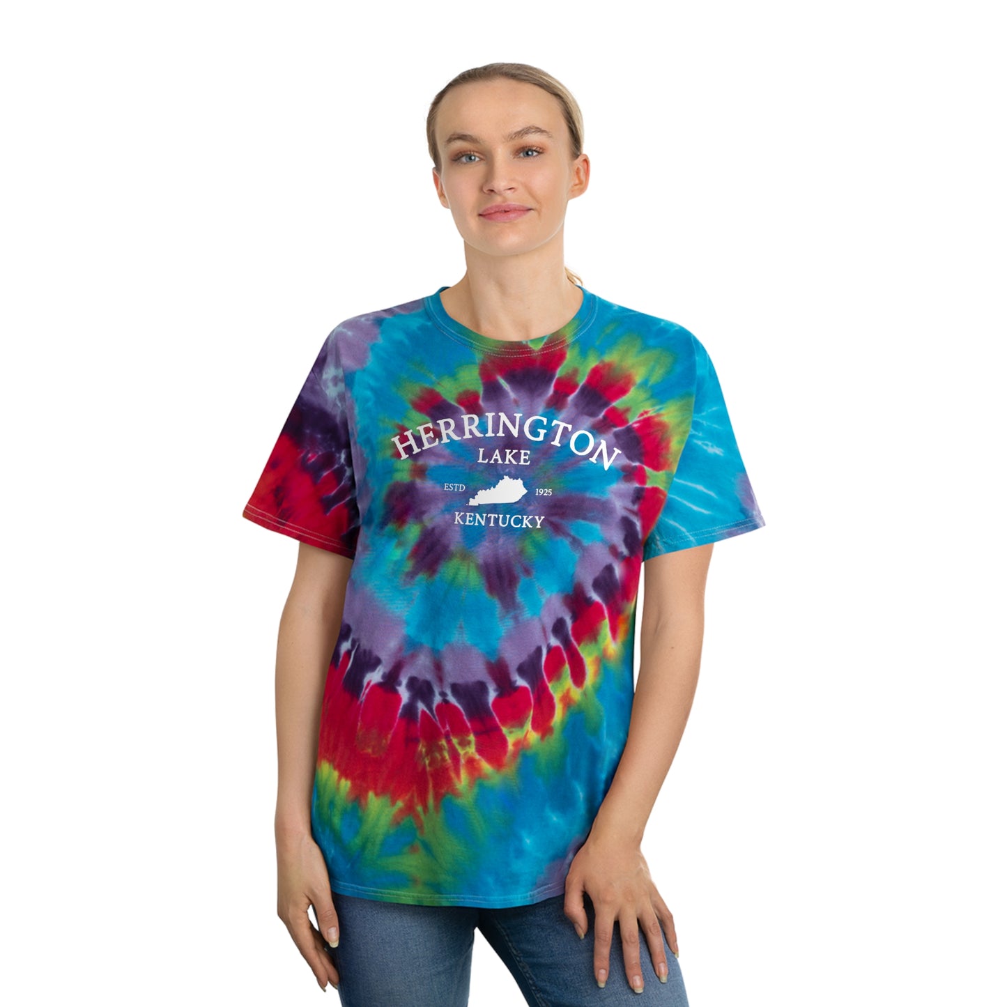 Simply Herrington Tie-Dye Tee, Spiral