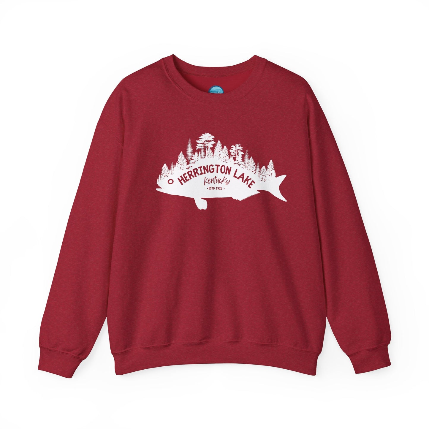 "Fishy Landscape" Unisex Heavy Blend™ Crewneck Sweatshirt