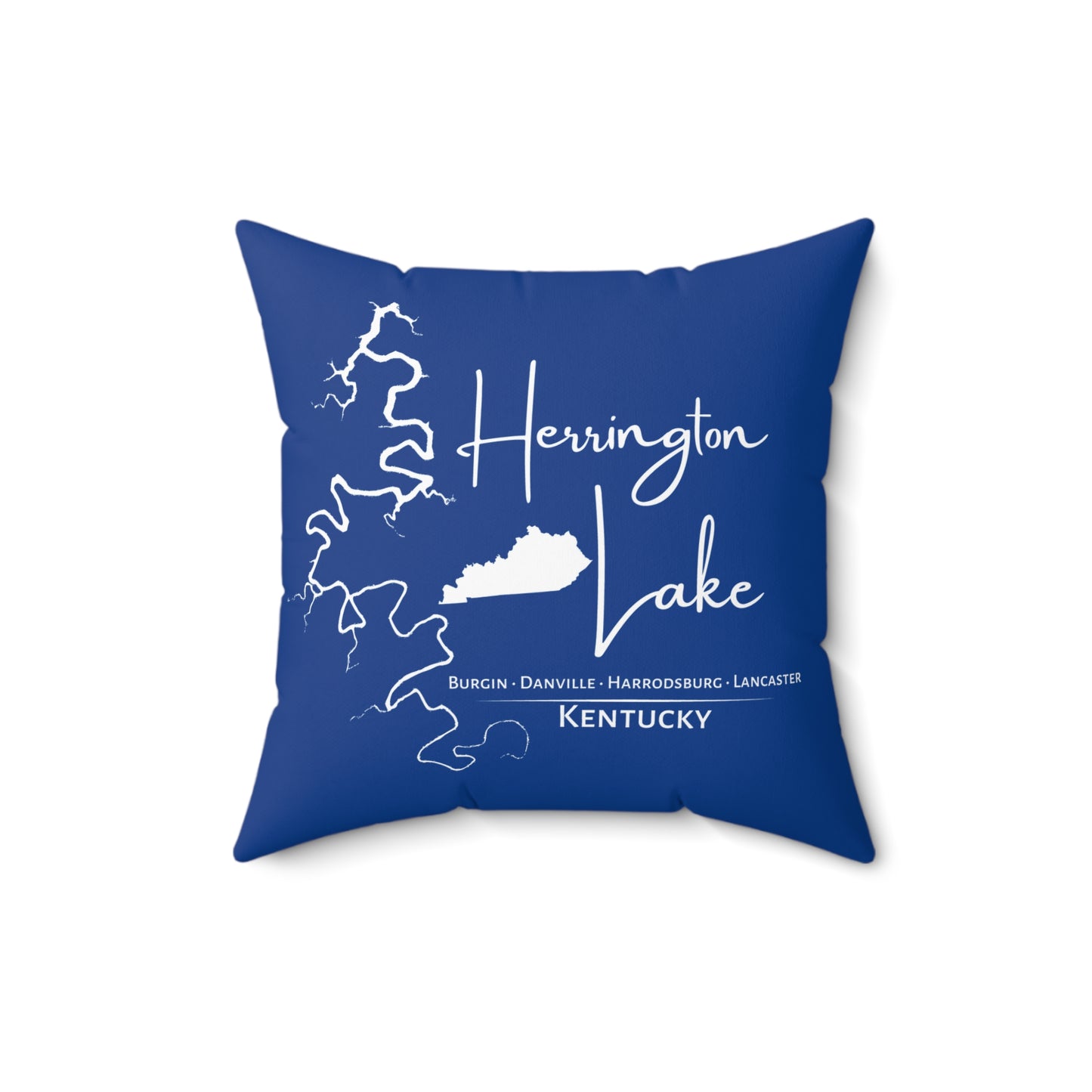 The Herrington Lake Classic Collection Spun Polyester Square Accent Pillow