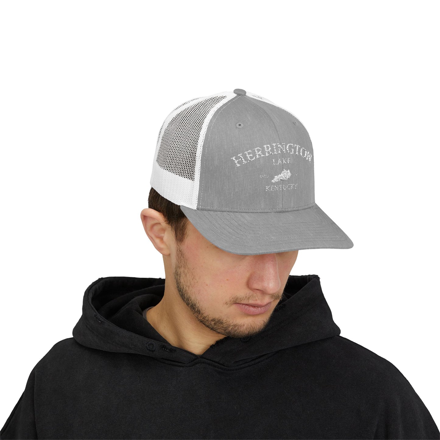 Embroidered Simply Herrington Collection Snapback Trucker Cap