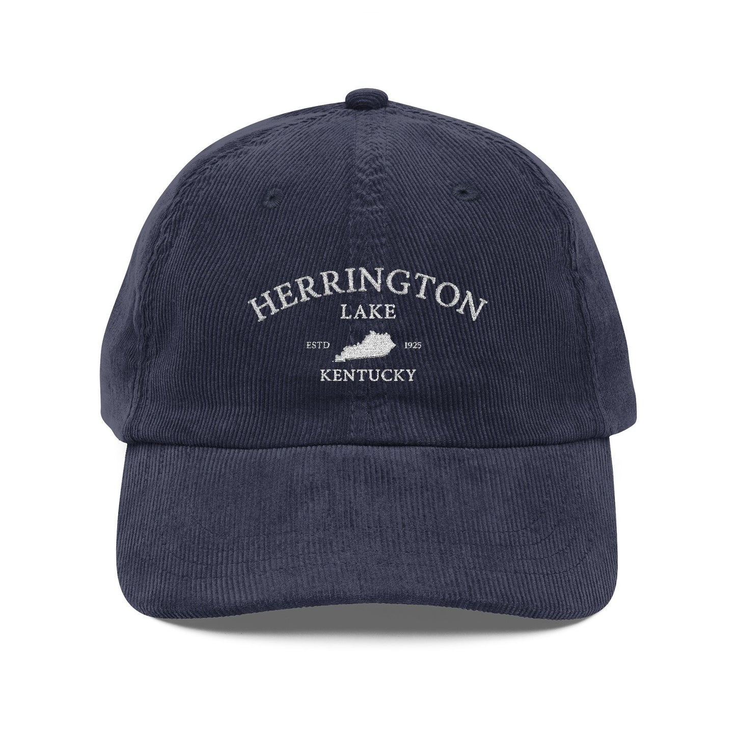 Embroidered Simply Herrington Collection Vintage Corduroy Cap