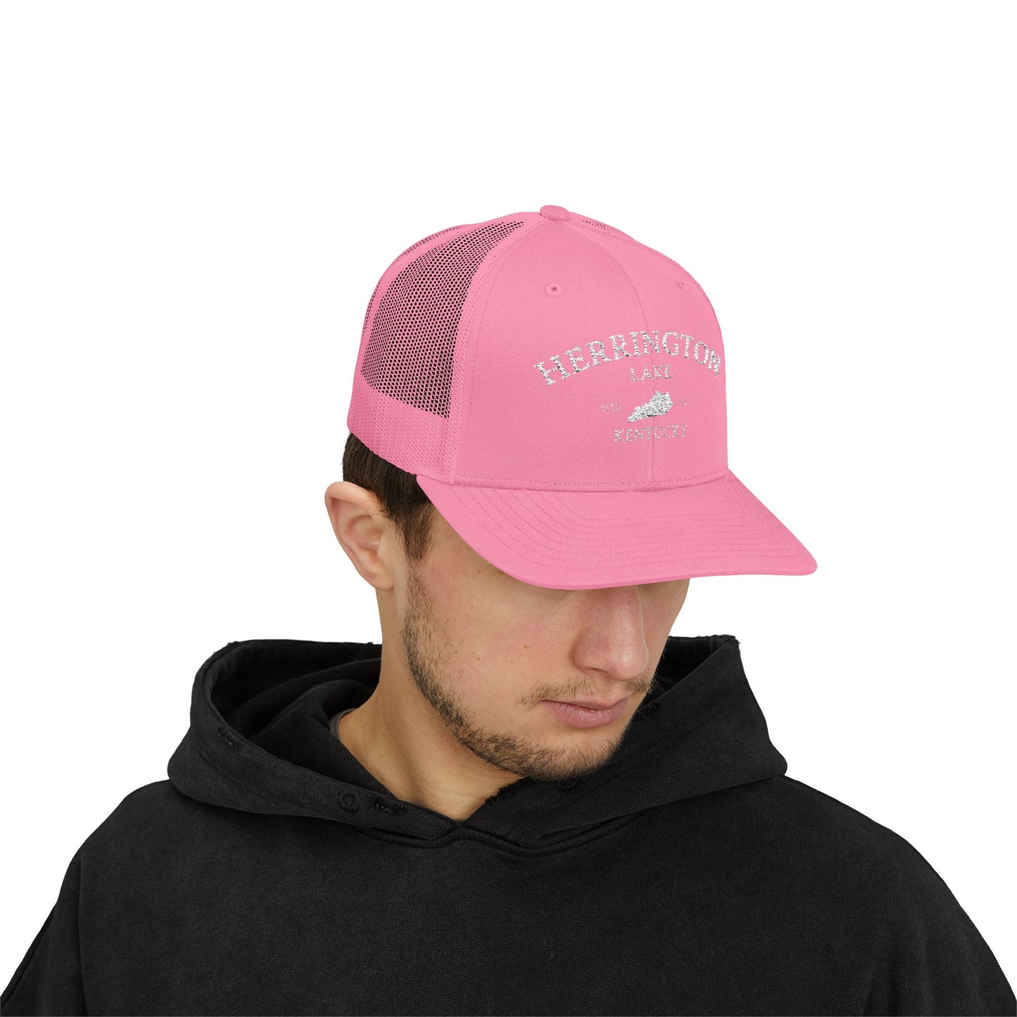 Embroidered Simply Herrington Collection Snapback Trucker Cap