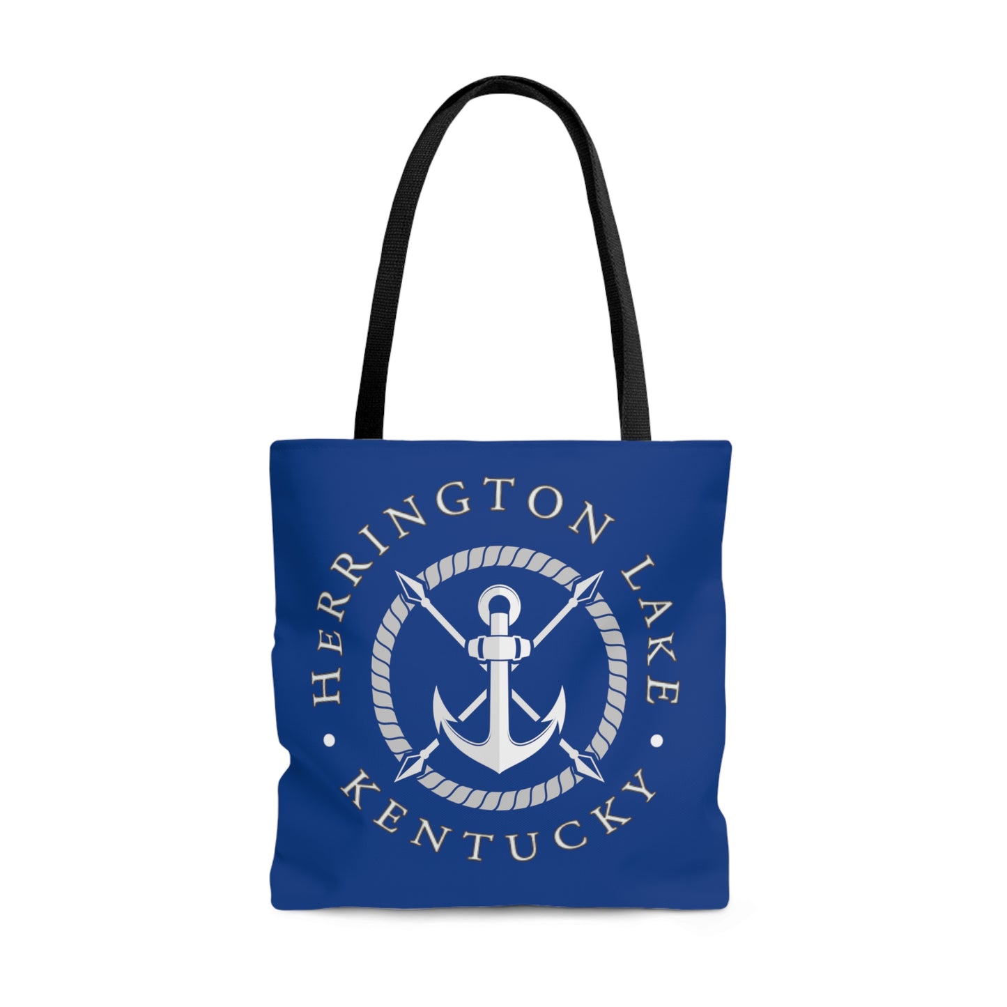 Herrington Lake Anchor Tote Bag (Blue)