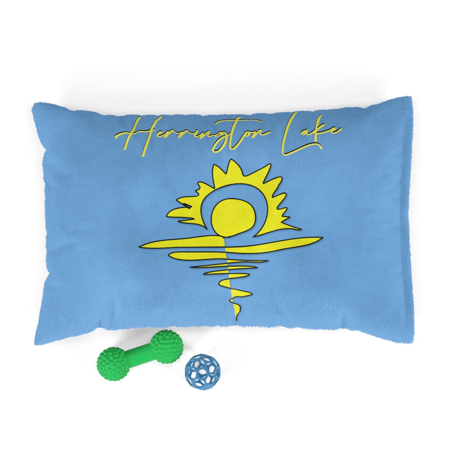 Herrington Lake Sunny Day Pet Bed, Light Blue