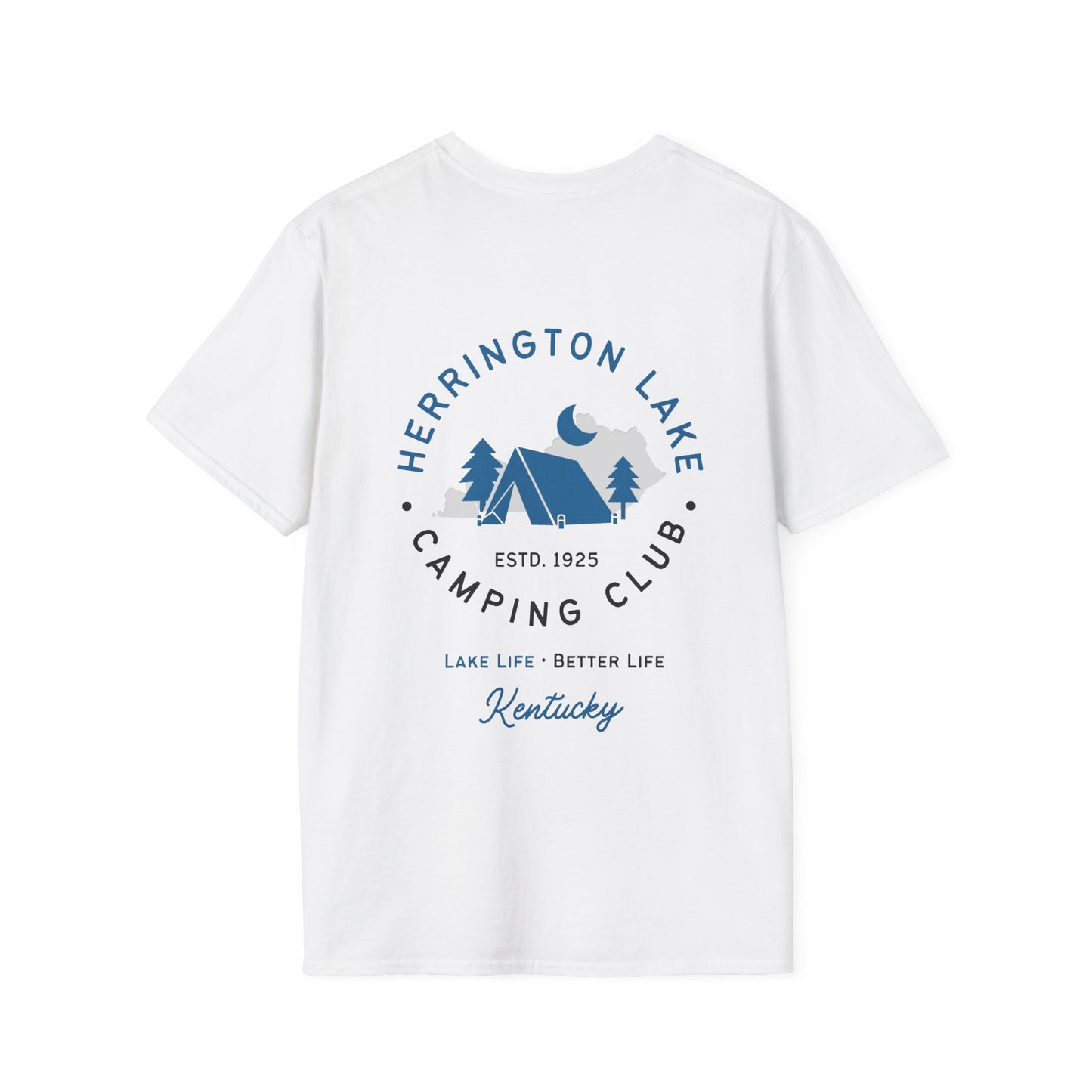 HLKY Camping Club Soft Ringspun Cotton Double-Sided Tee