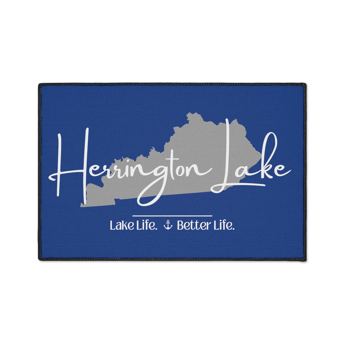 Herrington Lake Signature Collection Heavy Duty Floor Mat, Dark Blue