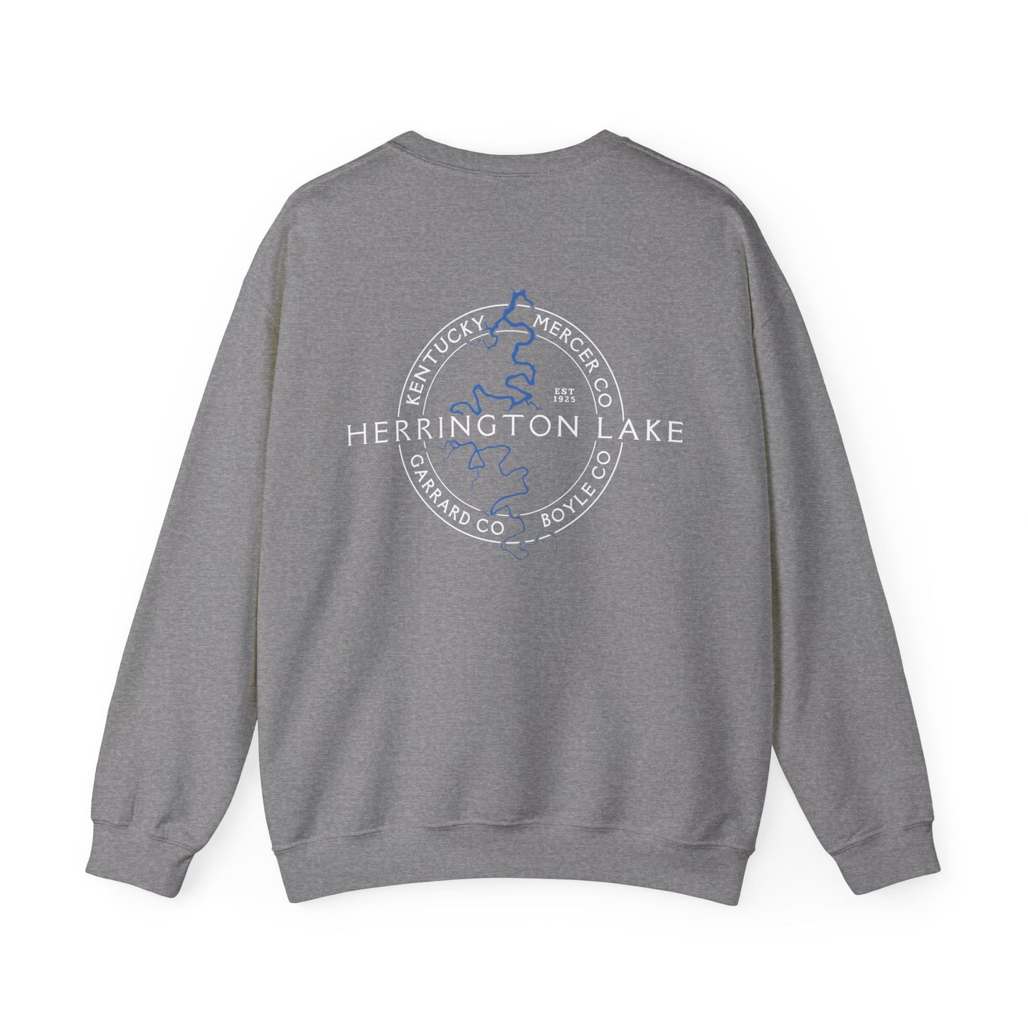 "The Classic" Herrington Lake and County Double-Sided Print Unisex Heavy Blend™ Crewneck Sweatshirt