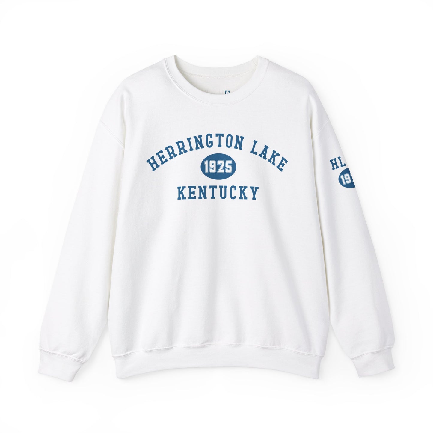 Collegiate Collection Unisex Heavy Blend™ Crewneck Sweatshirt w Sleeve Logo