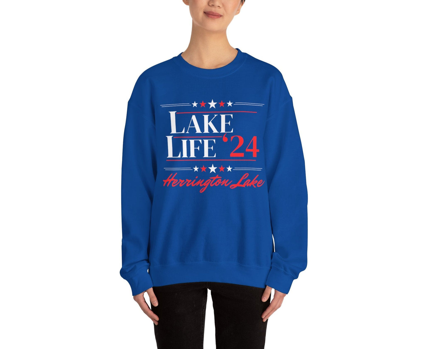 Herrington Lake Patriot Collection Election 24 Unisex Heavy Blend™ Crewneck Sweatshirt