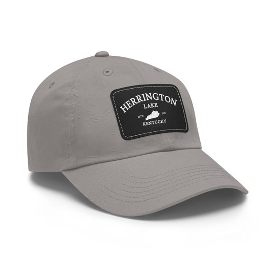 "Simply Herrington" Collection Dad Hat with Leather Patch