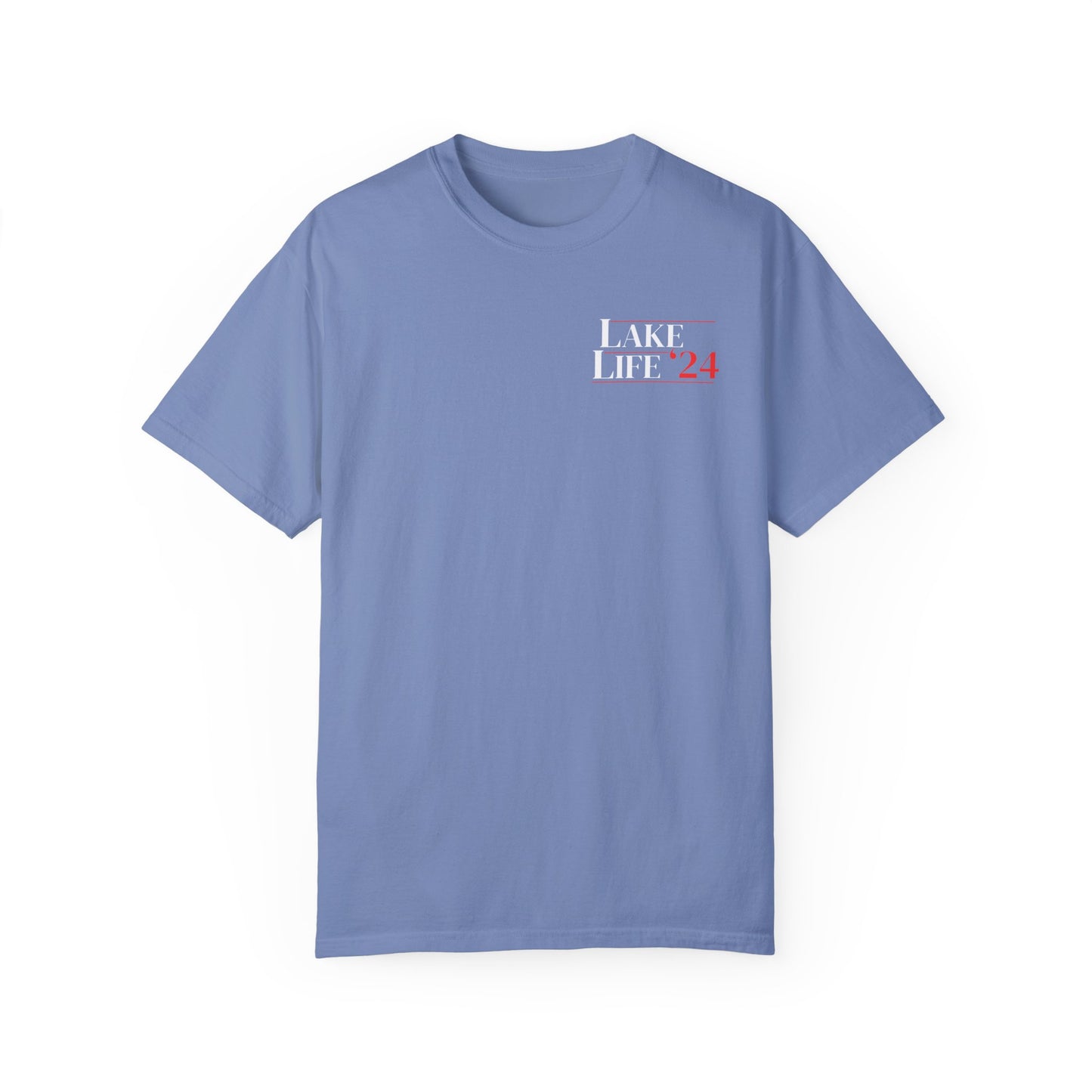 Herrington Lake Patriots Lake Life Election 24 Double-Sided Premium Garment-Dyed Comfort Colors TShirt