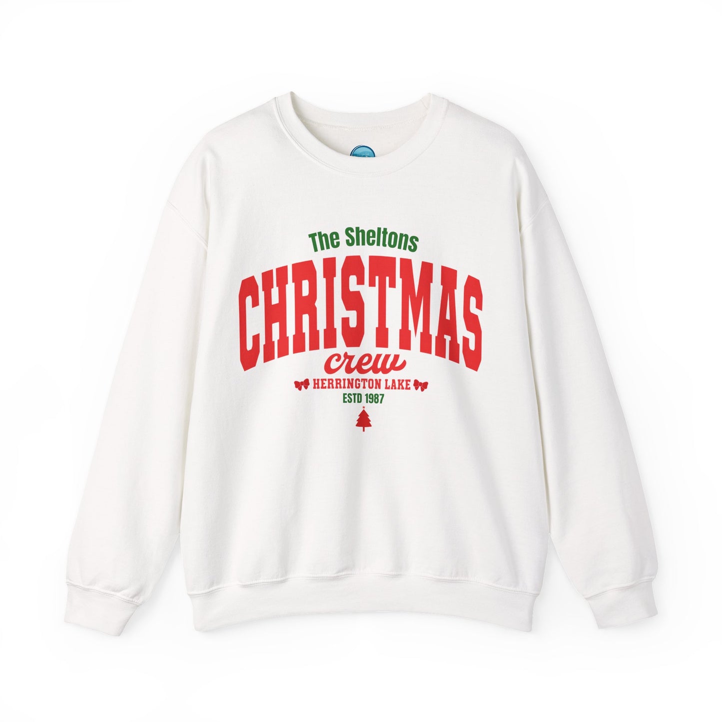 Personlized Custom Herrington Lake Christmas Crew Unisex Heavy Blend™ Crewneck Sweatshirt