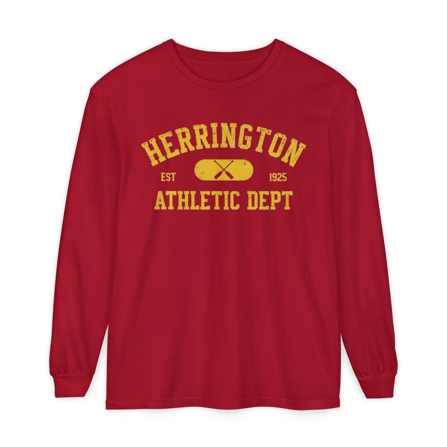 Herrington Athletic Department Collegiate Collection Garment-Dyed Premium Comfort Colors™ Long Sleeve T-Shirt
