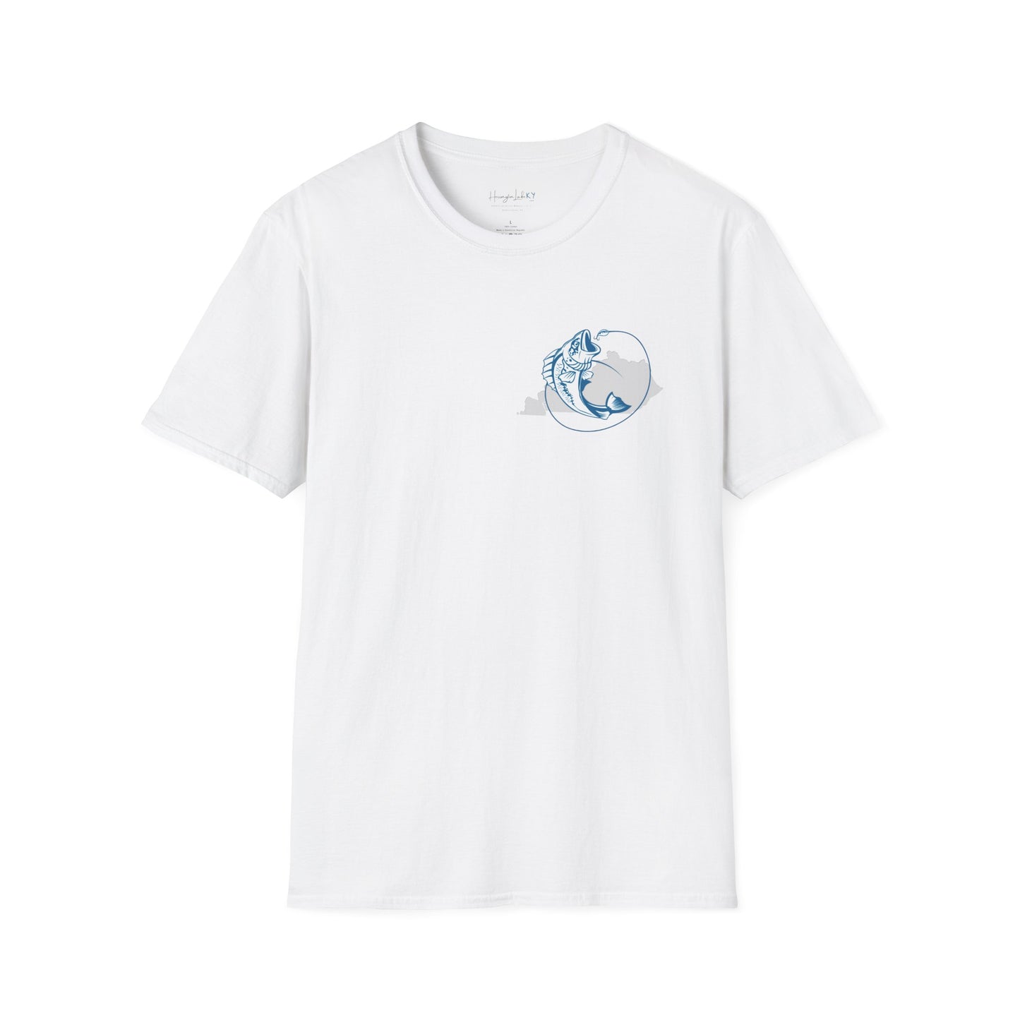 HLKY Fishing Club Soft Ringspun Cotton Double-Sided Tee